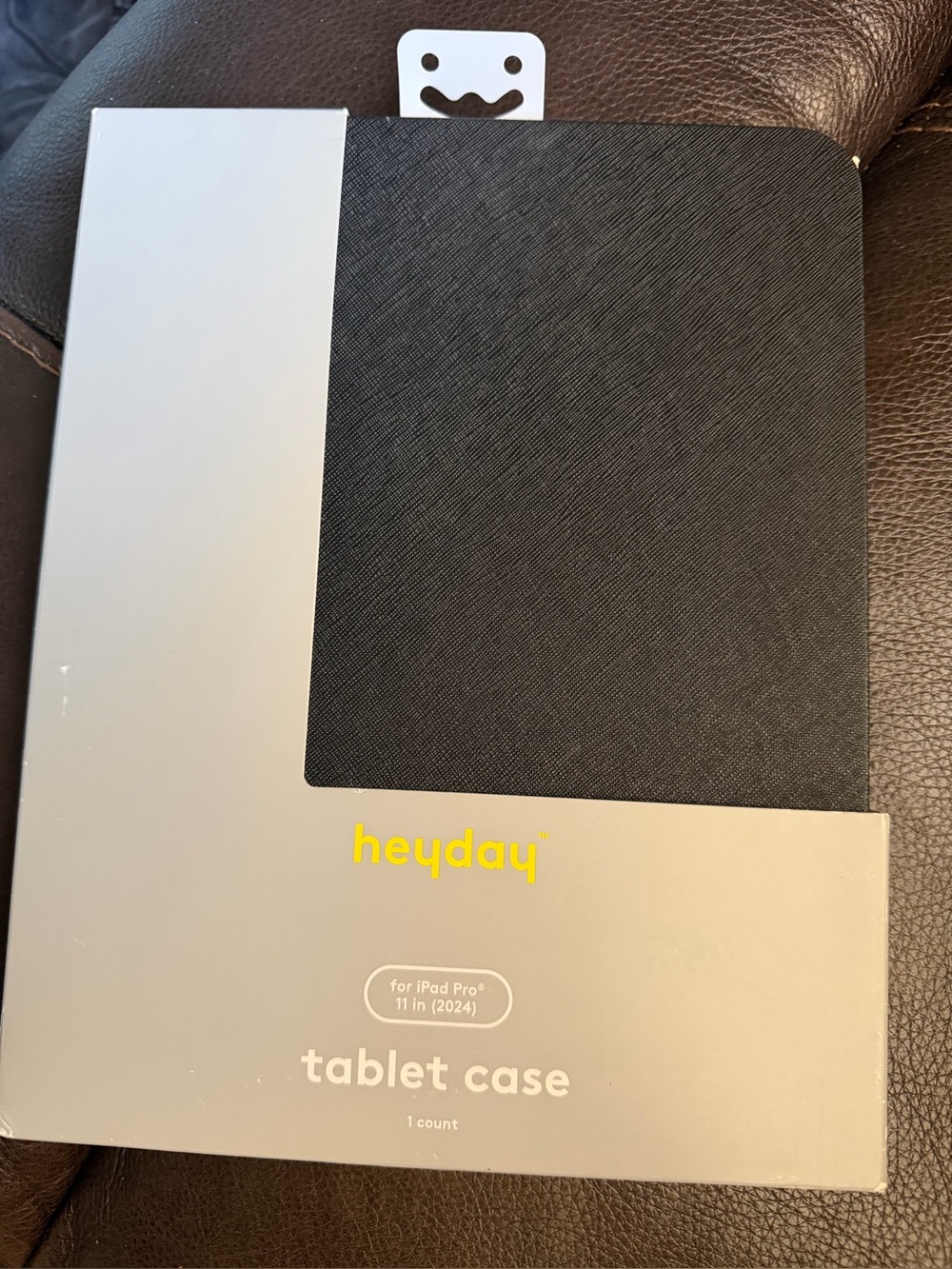 2 heyday Black Tablet Case for iPad Pro 11-inch (2024)